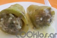 Κολοκυθάκια γεμιστά με αυγολέμονο