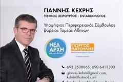Μεγάλη η ανταπόκριση στρατιωτικών για την υποψηφιότητα του Γ. Χειρούργου - Εντατικολόγου Γιάννη Κεχρή στην Περιφέρεια Αττικής με τον Γ. Πατούλη