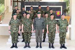 Επίσκεψη στο ΓΕΣ του Διοικητού Χερσαίων Δυνάμεων της Αυστρίας Αντιστρατήγου Franz Reissner