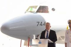 Ρ-3Β: Παρουσία Αποστολάκη η παρουσίαση του αεροσκάφους – ΦΩΤΟ