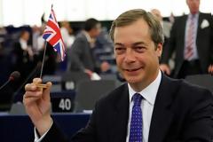 Πρωτιά για το Κόμμα Brexit του Φάρατζ