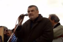Ο Νίκος Χειλαδάκης μιλάει σε συγκέντρωση κατά του φακελώματος, (τσιπ), του πολίτη στην Θεσσαλονίκη (βίντεο)
