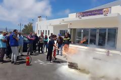 Εκπαίδευση υπαλλήλων ΟΤΑ από την πυροσβεστική