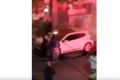 Σοκαριστικό βίντεο από την επίθεση σε οπαδό στα Πετράλωνα