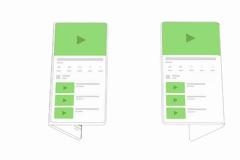 Η Google πειραματίζεται με αναδιπλούμενα smartphones