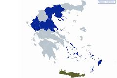 Καθαρή επικράτηση της ΝΔ σε 11 από τις 13 περιφέρειες