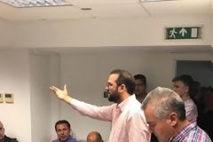 Συνάντηση Φαρμάκη με στελέχη του συνδυασμού του: «Για τον απλό άνθρωπο είμαστε εδώ, αυτόν θα υπηρετήσουμε…»