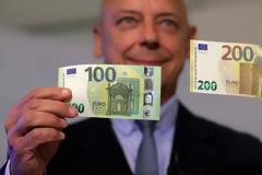 Από σήμερα στην κυκλοφορία τα νέα χαρτονομίσματα των 100 και 200 ευρώ