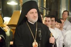 Το τάµα του Αρχιεπισκόπου Αµερικής, να λειτουργήσει στην Εύβοια στη Μονή του Οσίου Δαυίδ του Γέροντος για τον Όσιο Ιάκωβο Τσαλίκη