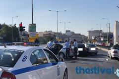 I.X. εμβόλισε περιπολικό