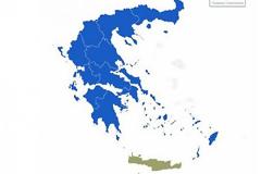 Επικράτηση της Νέας Δημοκρατίας σε 12 από τις 13 περιφέρειες