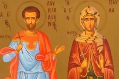 Θαυμαστή εμφάνιση των Αγίων Παντελεήμονος και Λουκιλιανού στον Όσιο Παΐσιο