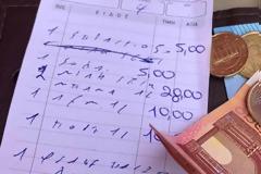 Οργή Βρετανών τουριστών στη Ρόδο - Τους ζήτησαν 82 ευρώ για 8 αναψυκτικά