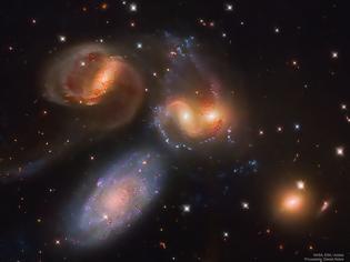 Φωτογραφία για Stephan's Quintet from Hubble