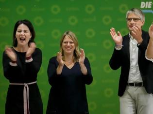 Φωτογραφία για Εκτοξεύονται οι Πράσινοι μετά τις ευρωεκλογές - Πνέει τα λοίσθια ο κυβερνητικός συνασπισμός
