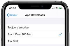 iOS 13: Δεν υπάρχει πλέον όριο για να κατεβάσετε μια εφαρμογή σε 3G / 4G