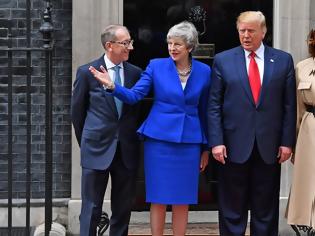 Φωτογραφία για Τραμπ σε Μέι: Μετά το Brexit, ΗΠΑ και Βρετανία θα συνάψουν σπουδαία εμπορική συμφωνία