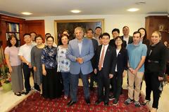 Συνάντηση του Δημάρχου Αμαρουσίου Γ. Πατούλη με Κινεζική αντιπροσωπεία του Πανεπιστημίου Παραδοσιακής Κινεζικής Ιατρικής της Σαγκάης