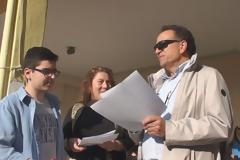 Βράβευση διακριθέντων μαθητών 1ου Γυμνάσιου Γρεβενών σε πανελλήνιους διαγωνισμούς (εικόνες + video)