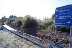 Άρχισαν ξανά οι εργασίες ασφαλτόστρωσης ΠΡΟΔΡΟΜΟΣ -ΓΟΥΡΙΩΤΙΣΣΑ -ΦΩΤΟ