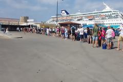 Έλλειψη υποδομών στο τουριστικό λιμάνι Ρόδου - φωτος