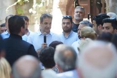 Μητσοτάκης από Ρόδο: «Όσοι επενδύουν στον φόβο, θα δουν στην κάλπη ότι η ελπίδα πάντα τον νικάει»