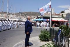 «Μέγα το της Θαλάσσης Κράτος»: Στη Σύρο ο ΥΕΘΑ – Όλες οι ΦΩΤΟ της εκδήλωσης