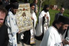 Λιτανεία Ιεράς εικόνος ''Άξιον Εστί''(Μοναχός Σάββας Φιλοθεΐτης)