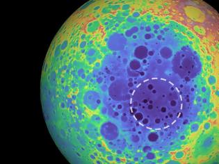 Φωτογραφία για Βρήκαν τεράστια μεταλλική μάζα θαμμένη στη σκοτεινή πλευρά της Σελήνης