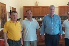 ΣΥΝΑΝΤΗΣΗ ΔΣ ΕΝΩΣΗΣ ΣΤΡΑΤΙΩΤΙΚΩΝ ΠΕΡΙΦΕΡΕΙΑΣ ΗΠΕΙΡΟΥ ΜΕ ΤΟΝ ΠΕΡΙΦΕΡΕΙΑΡΧΗ ΗΠΕΙΡΟΥ ΑΛΕΞΑΝΔΡΟ ΚΑΧΡΙΜΑΝΗ