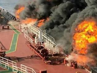 Φωτογραφία για Εκρήξεις στα τάνκερ στον Κόλπο Ομάν: Από τορπίλες και μαγνητικές νάρκες χτυπήθηκαν τα πλοία