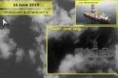 Δορυφορική εικόνα του «Πορθητή» ανοιχτά της Πάφου