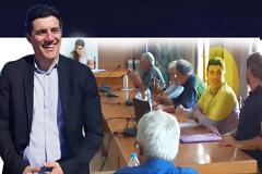 Το ντεμπούτο του ΔΗΜΗΤΡΗ ΜΑΣΟΥΡΑ - Δυναμική η πρώτη δημόσια εμφάνιση στο Δημοτικό Συμβούλιο ΑΚΤΙΟΥ -ΒΟΝΙΤΣΑΣ