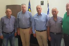Επίσκεψη υποψήφιου Βουλευτή Γιάννη Οικονόμου στην ΕΑΑΣ Φθιώτιδας