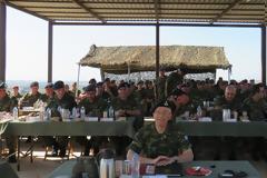 Φωτό από την επίσκεψη του ΑΓΕΣ Αντγου Γ. Καμπά σε 2 ασκήσεις στη Θράκη