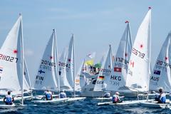 375 ιστιοπλόοι από 33 χώρες στο Ευρωπαϊκό Laser Radial του ΝΟ Καλαμακίου
