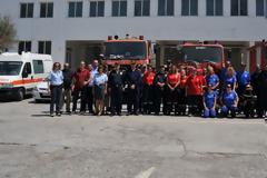 Άσκηση Μείζονος Ατυχήματος στο Ναυτικό Οχυρό Σκαραμαγκά