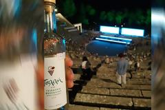 Πήγαν για τσίπουρα... στο αρχαίο θέατρο Επιδαύρου!