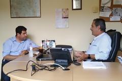 Επίσκεψη του υπ. βουλευτή Γρεβενών Θανάση Σταυρόπουλου στο Νοσοκομείο Γρεβενών