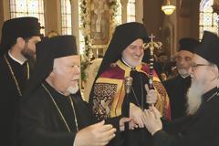 Στον Καθεδρικό Ναό της Αγίας Τριάδας στη Ν.Υόρκη η πρώτη λειτουργία του Αρχιεπισκόπου Ελπιδοφόρου