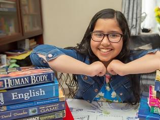 Φωτογραφία για Η 11χρονη Ανούσκα είναι πιο έξυπνη από τους Αϊνστάιν και Χόκινγκ