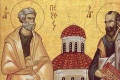 «Οἱ τῶν ἀποστόλων πρωτόθρονοι και τῆς Οἰκουμένης Διδάσκαλοι»