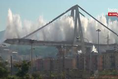 Γένοβα: Εντυπωσιακή κατεδάφιση της γέφυρας που κατέρρευσε και σκότωσε 43 ανθρώπους ΒΙΝΤΕΟ