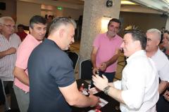 Δυναμικά και στον Αστακό ο Θάνος Μωραΐτης: 