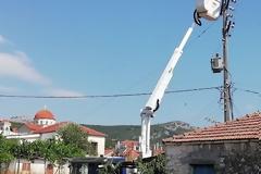 Τοποθέτηση τεχνητής φωλιάς πελαργών στον ΜΑΧΑΙΡΑ Ξηρομέρου