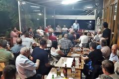 Ο υπ. βουλευτής με τη Νέα Δημοκρατία Ανδρέας Πάτσης στα Βέντζια (εικόνες)