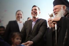 Γιώργος Παπαθανασόπουλος, Καλά λόγια Ιερώνυμου για Τσίπρα