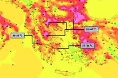 Ποιες πόλεις «έπιασαν» τη μεγαλύτερη θερμοκρασία! Πότε έρχεται δεύτερο κύμα καύσωνα!