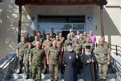 Ο Μητροπολίτης Μάνης στη 2η Μεραρχία Πεζικού