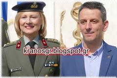 Μαθήματα ζωής από την ΕΣΠΕ Λάρισας. Συνεργασία του Προέδρου Σμηναγού Θωμά Ντιντιού με τη Διευθύνουσα του 404 ΓΣΝ Λάρισας Συνταγματάρχη Μαρία Νταλιάνη